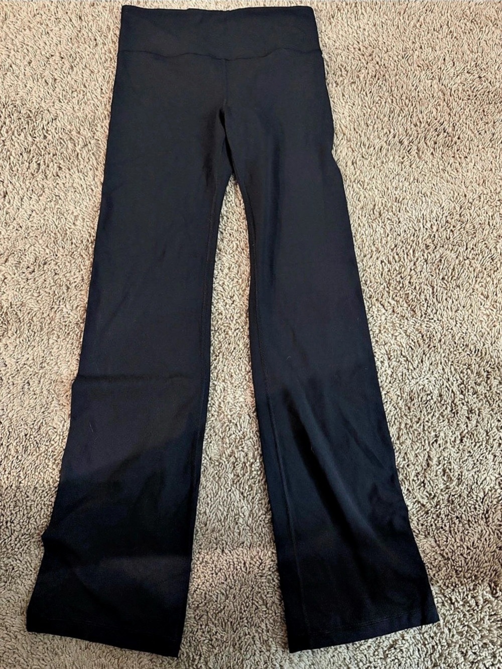 Flare Leg Pants in Black Size Medium